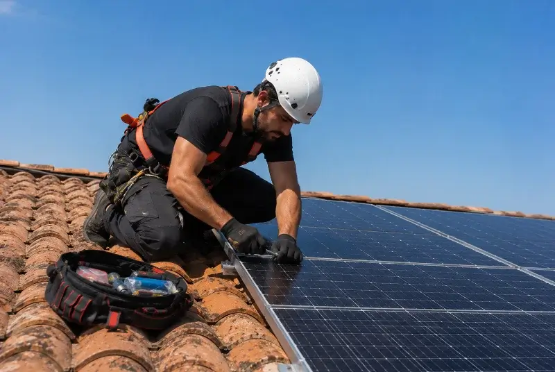 Maintenance et monitoring de panneaux solaires à Labatut